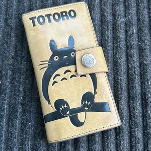 Totoro vinyl wallet 3.75 x 7.25in Hayao Miyazak 1988 film souvenir